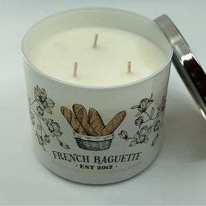 Bath & Body Works FRENCH BAGUETTE 3-Wick Candle with Essential Oils